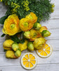 Yellow ranunculus bundle - Greenery Marketartificial flowers26034