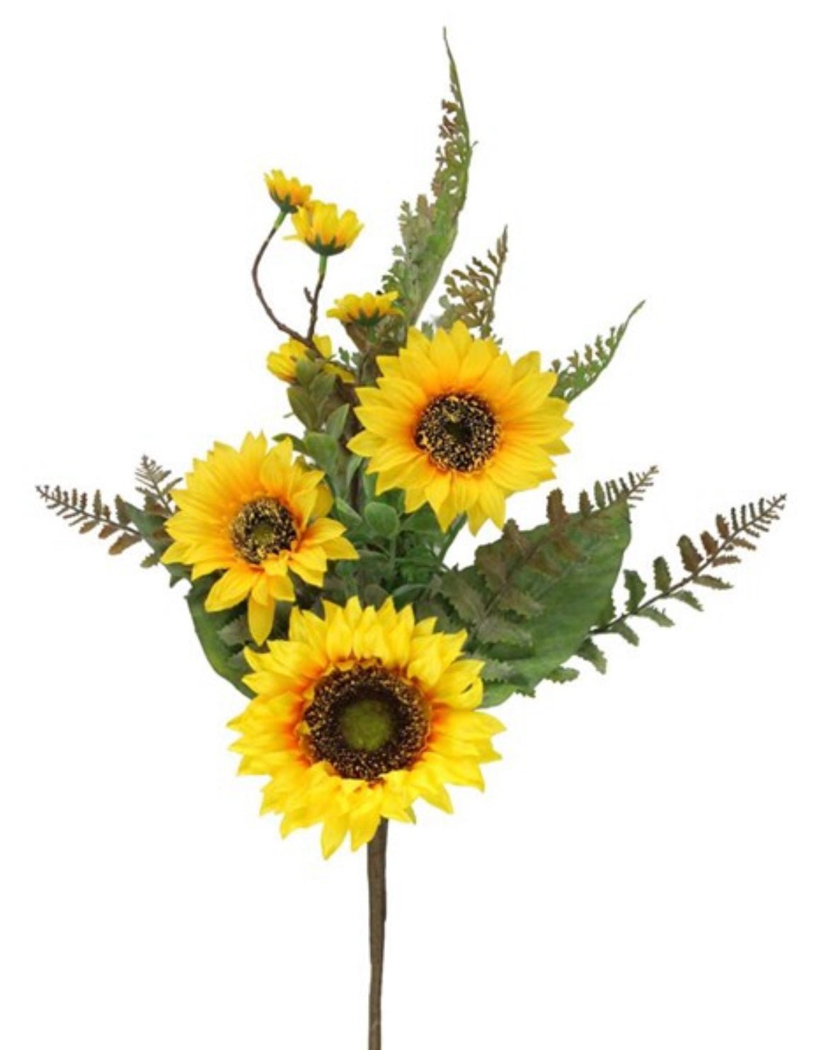Yellow Sunflower spray - Greenery Marketartificial flowersFN1620